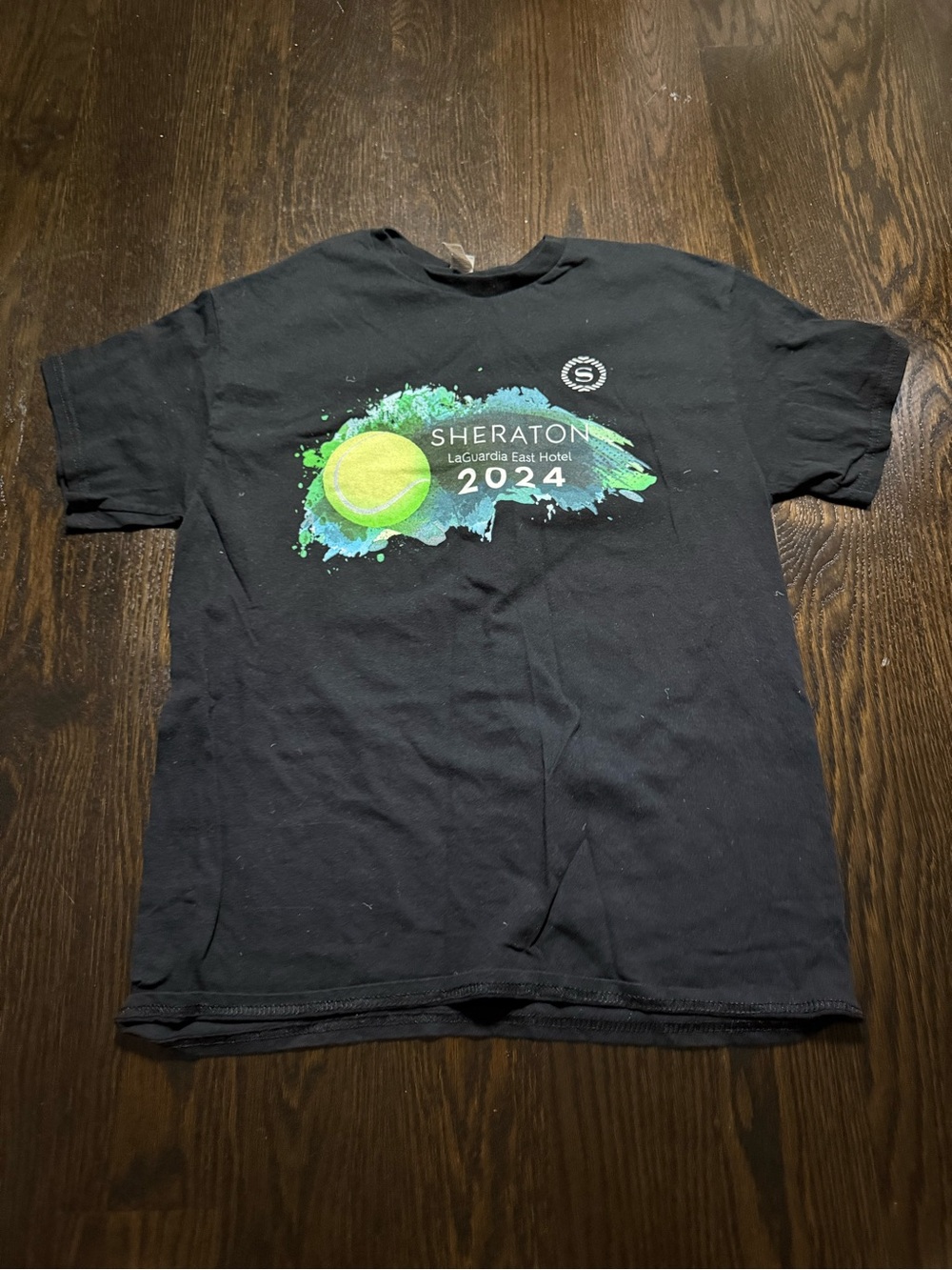 Sheraton US Open 2024 Black Graphic T-Shirt